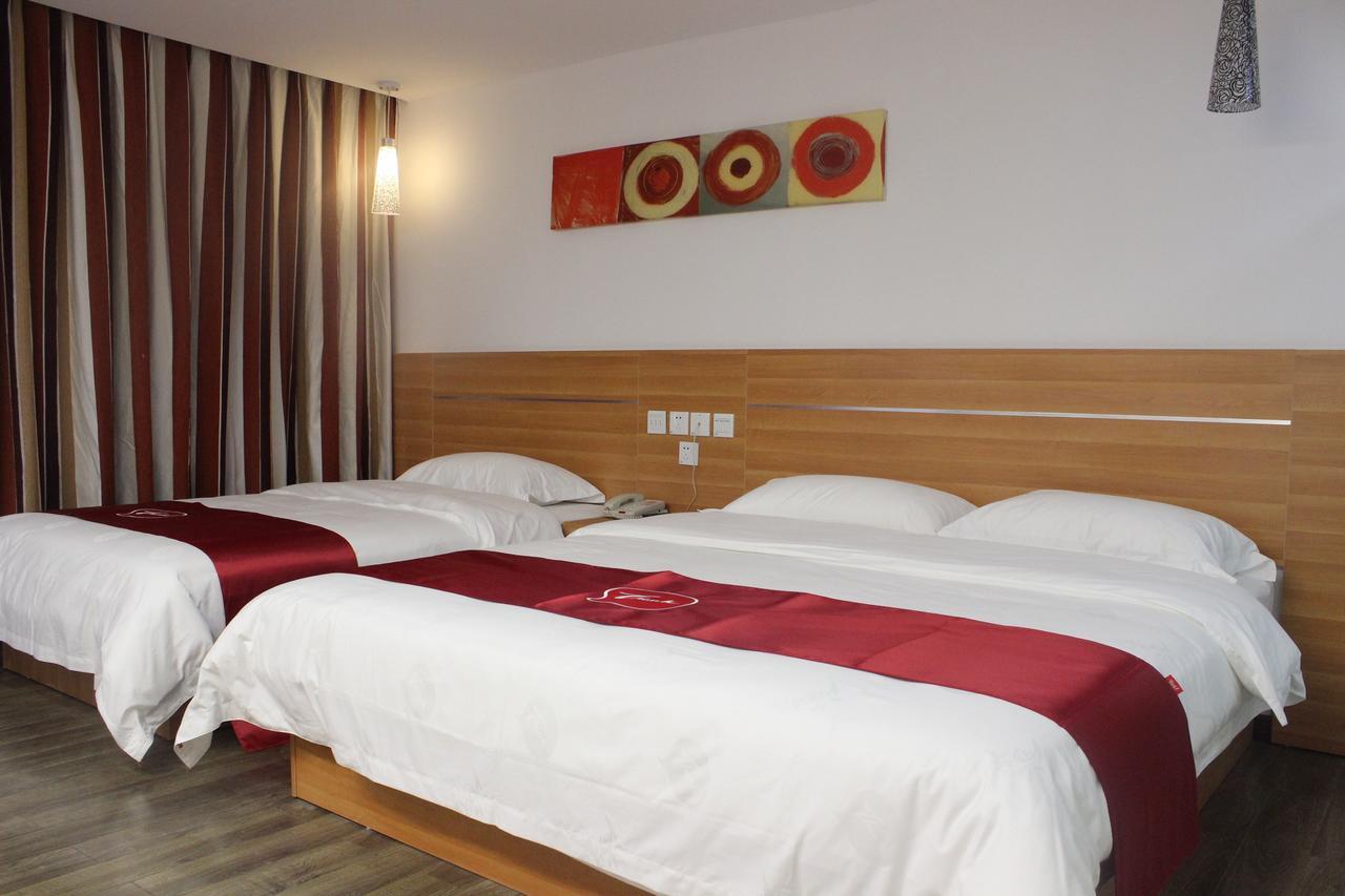 Thank Inn Chain Hotel Guangdong Shenzhen Baoan International Airport Exterior photo